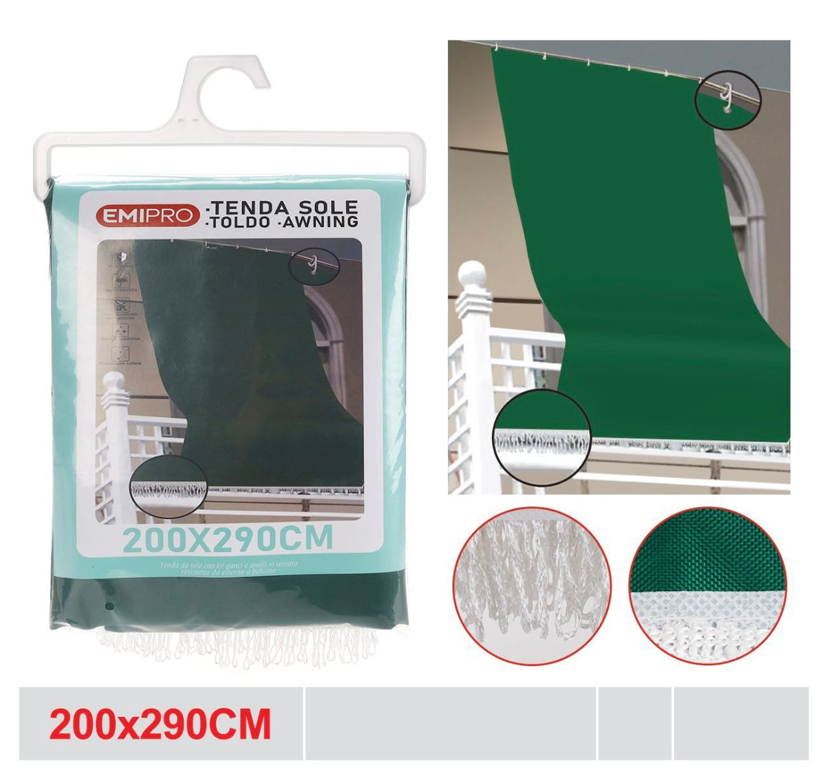 EMI TENDA SOLE 200*290CM