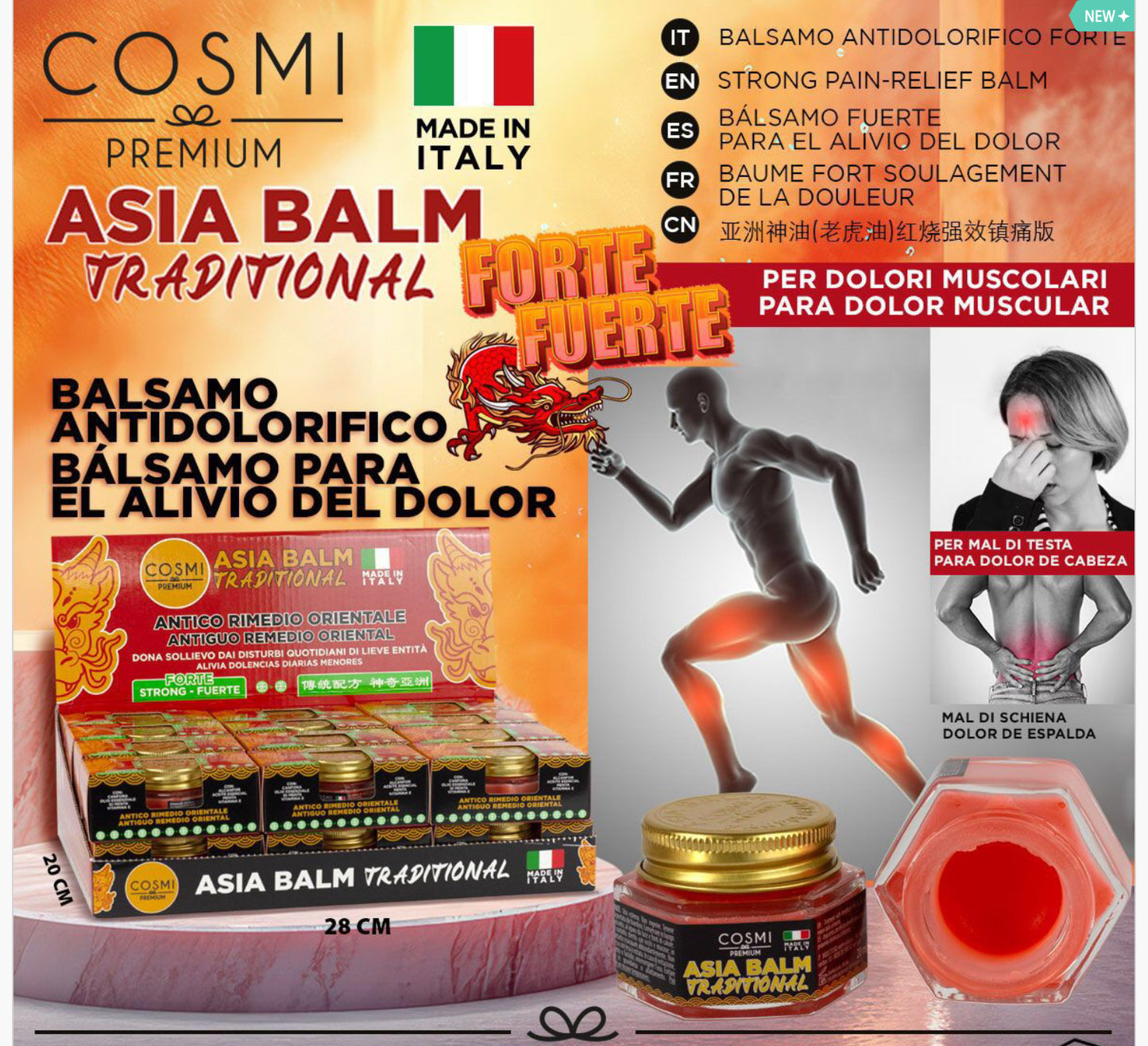 COSMI asia balm traditional 20ml
