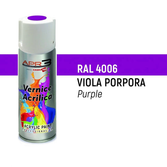 VERNICI ACRILICO VIOLA PORPORA 400ML