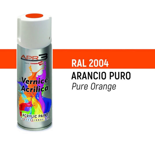 VERNICI ACRILICO ARANCIO PURO 400ML
