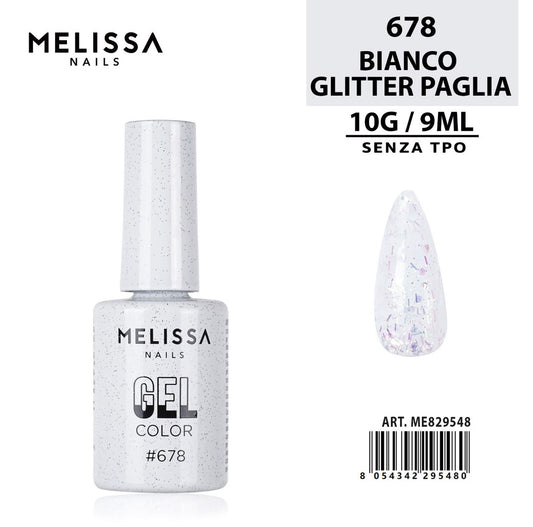 MELISSA SMALTO GEL UNGHIE 9ML N.678 BIA.PAGLIA GL.