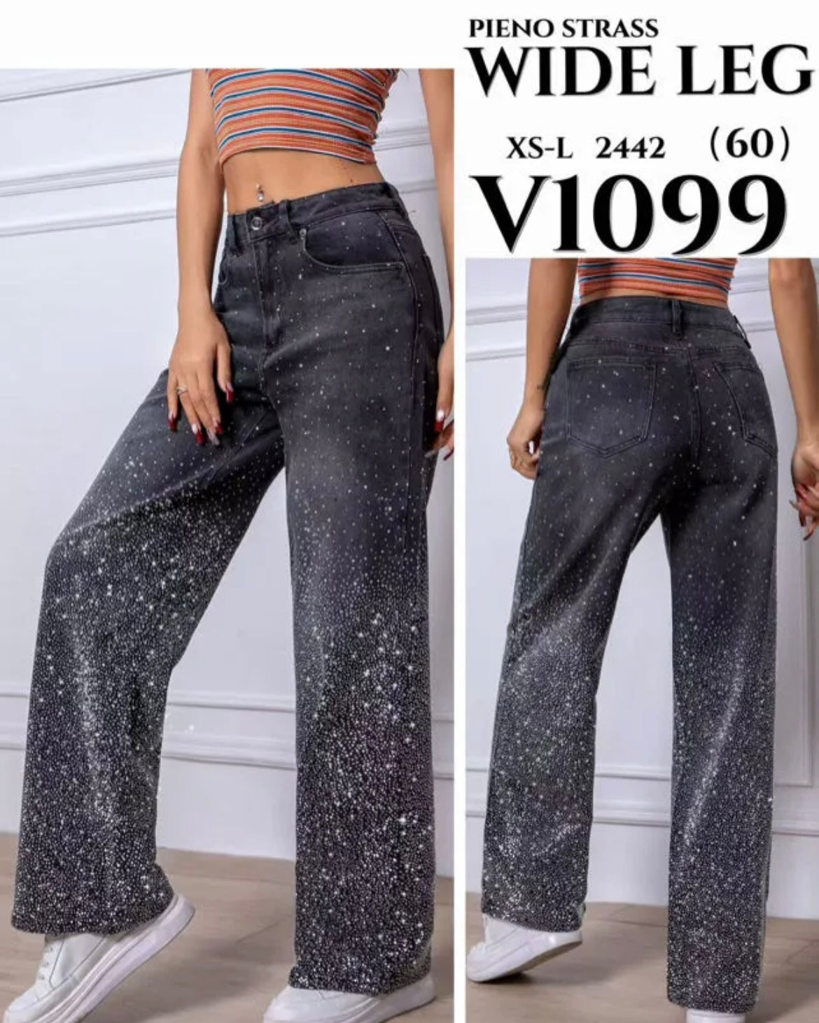 PANTALONE DI JEANS V1099