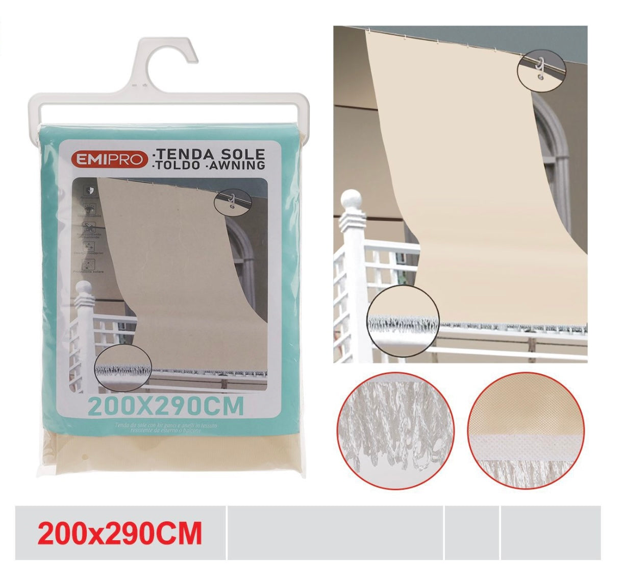 EMI TENDA SOLE 200*290CM