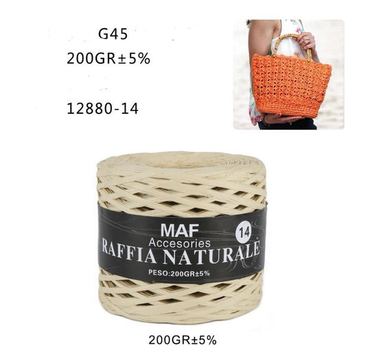 MAF raffia naturale 12880-14