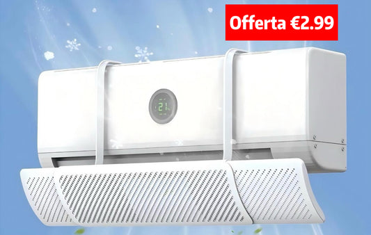 Deflettore estensibile aria condizionata