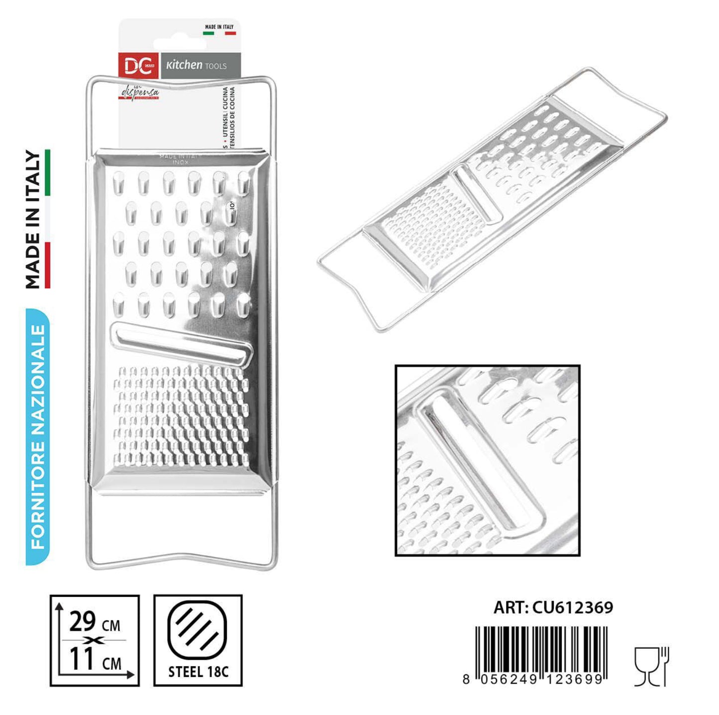 DC CASA grattugia m/uso 29x11cm