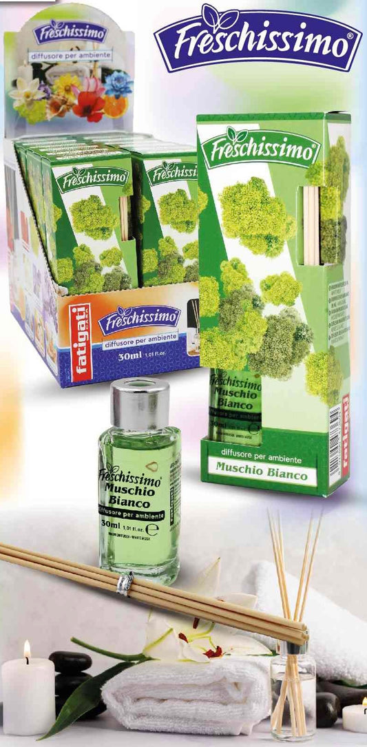 DIFFUSORE muschio bianco 30ml
