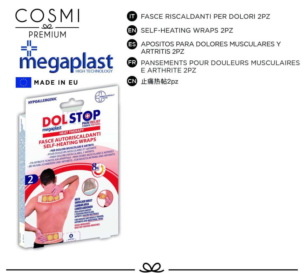 COSMI megaplast dolstop fasce autoriscaldanti 2pz