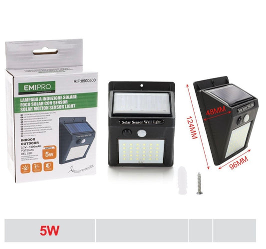 EMI LAMPADA LED SOLARE CON SENSORE