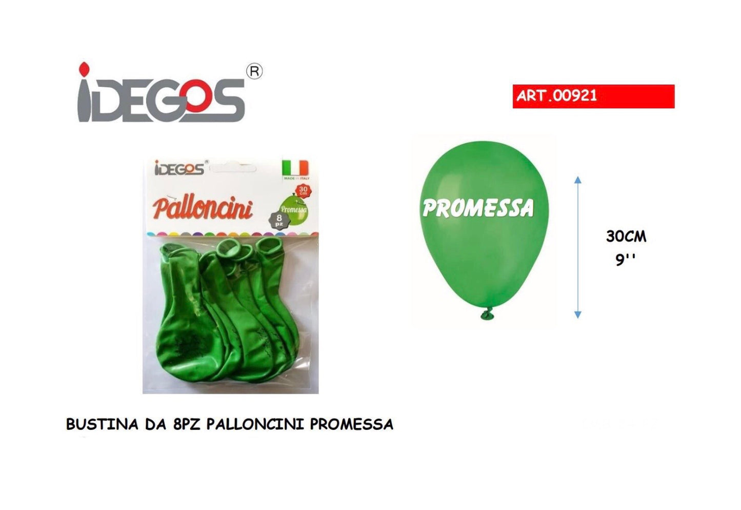PALLONCINI promessa 8pz