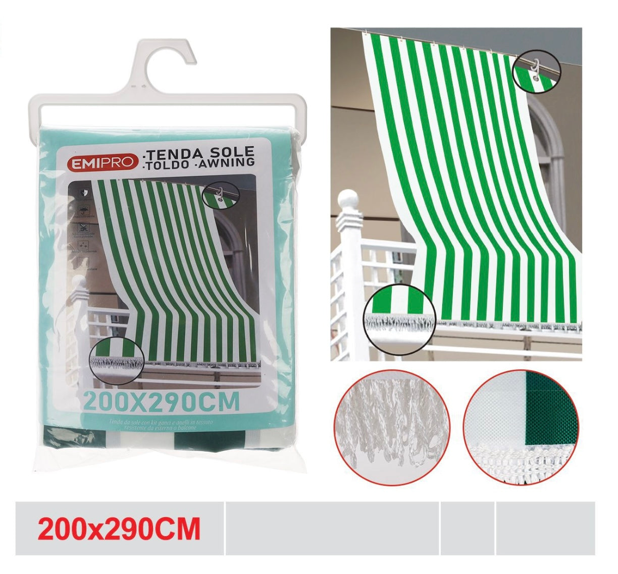 EMI TENDA SOLE 200*290CM