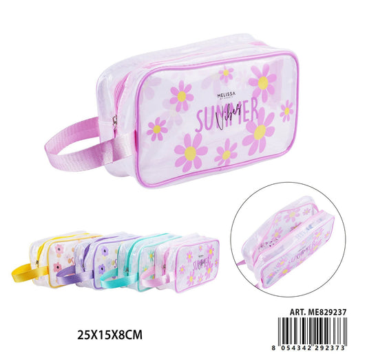 MELISSA BORSA P/TUTTO PVC TRASP. 25X15X8CM