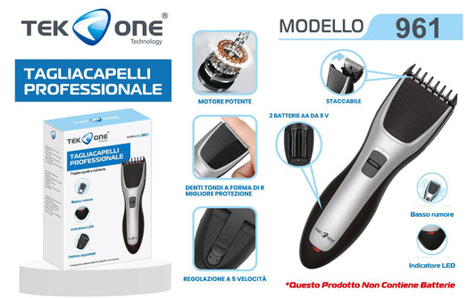 TEK ONE tagliacapelli professionale mod.961