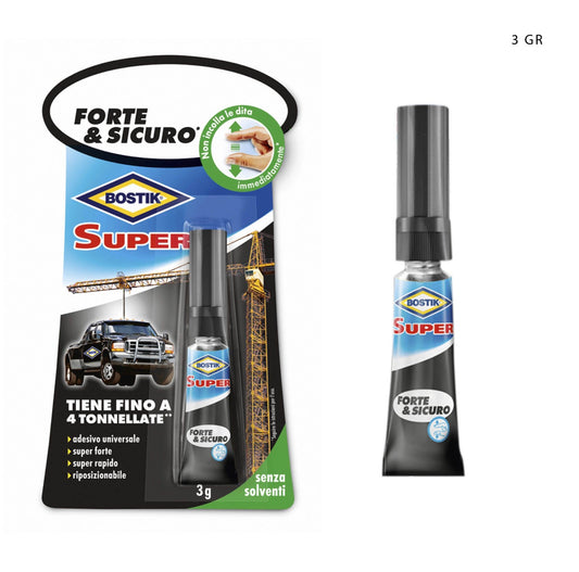 BOSTIK colla super forte e sicuro 3g