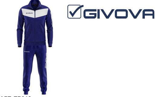 TUTA GIVOVA blu/bianco