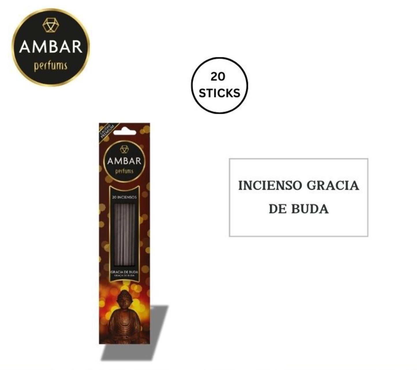 INCENSO gracia de Buda 20sticks