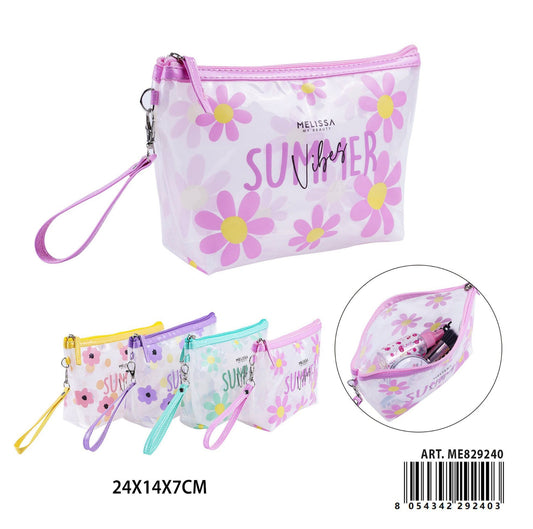 MELISSA BORSA P/TUTTO PVC TRASP. 24X14X7CM