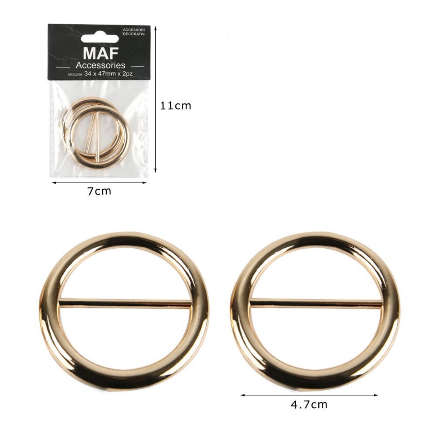 ACCESSORI decorativi  4,7cm