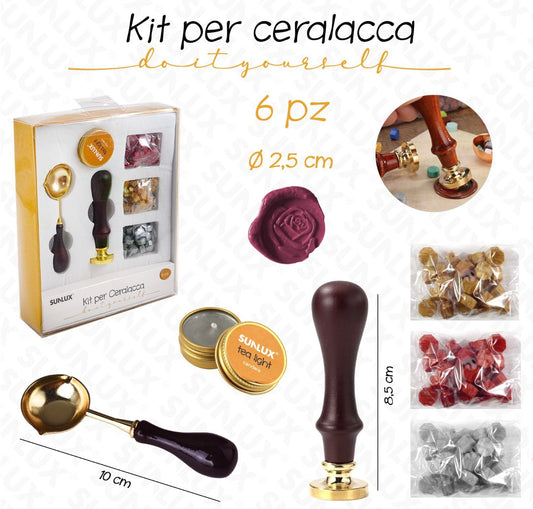KIT per ceralacca 6pz
