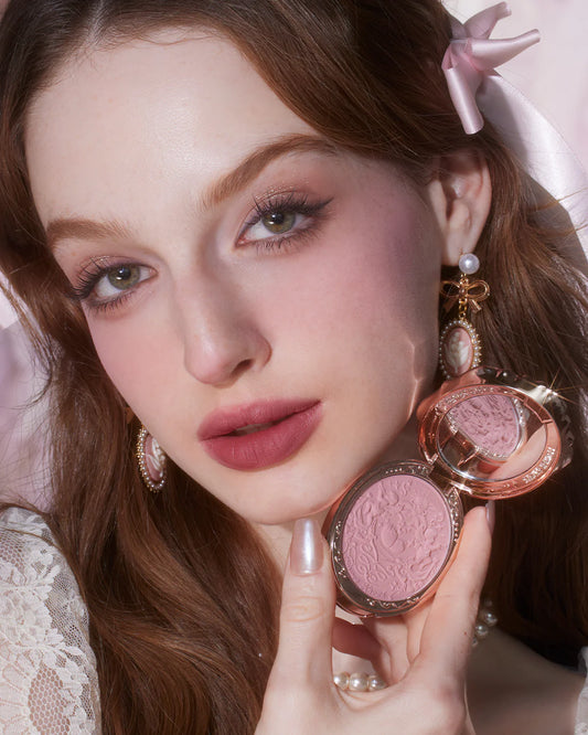 FLOWERKNOWS strawberry rococo embossed blush 03