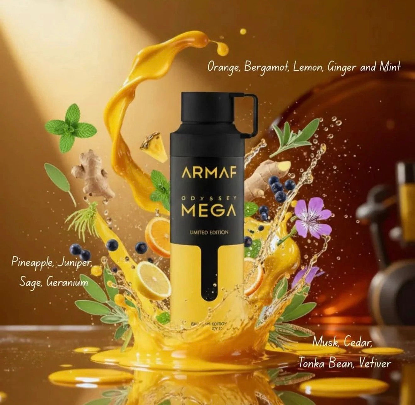 ARMAF odyssey mega body spray 200ml