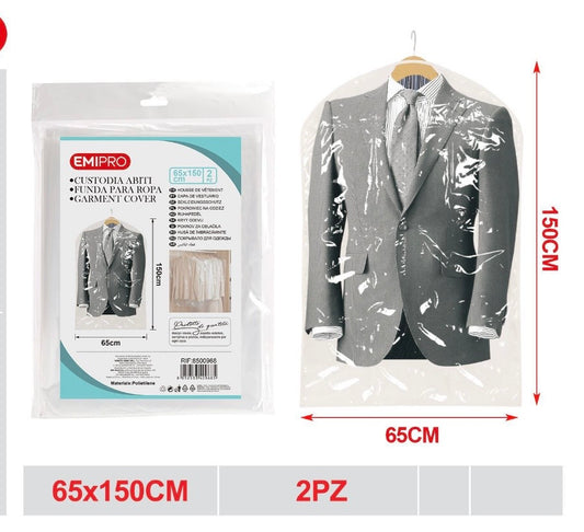 EMI CUSTODIA ABITI 150*65CM 2PZ